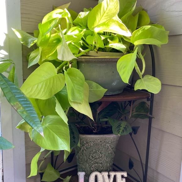 NWT Distressed Farmhouse Galvanized Metal Primitive Sentiment Decor “LOVE” Chic - Picture 2 of 5